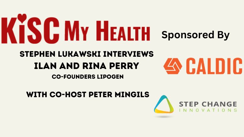 Ilan and Rina Perry Lipogen on KISC My Health Radio with Peter Mingils and Stephen Lukawski