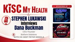 Dana Buckman with Stephen Lukawski and Peter Mingils on KISC My Health Radio